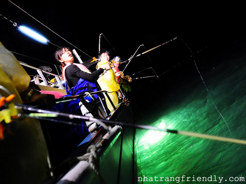 Chương trình câu mực đêm và thăm quan biển đảo Cát Bà Hải Phòng